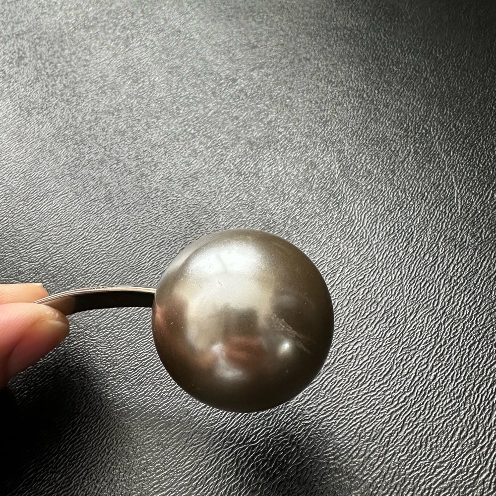 Unique Silver Tone Collar Statement Necklace Goth… - image 4